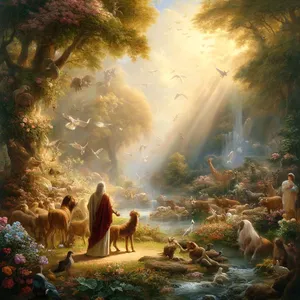 18. A Hospodin Bôh riekol: Nie je dobré človekovi byť samotnému. Učiním mu pomoc, ktorá bude naproti nemu.