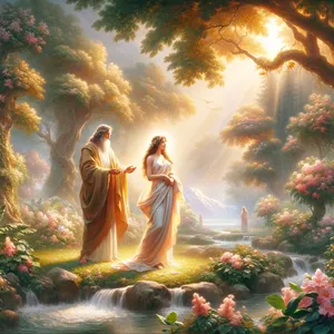 22. A Hospodin Bôh sformoval rebro, ktoré vzal Adamovi, v ženu a doviedol ju k Adamovi.