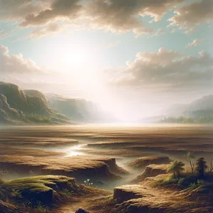 5. A ešte nebolo ani jednej byliny poľa na zemi, ani ešte nevzchádzala nijaká tráva poľa, lebo Hospodin Bôh ešte nedal dažďa na zem, a nebolo človeka, ktorý by obrábal zem.