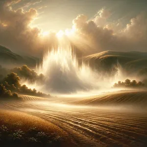 6. Ale para vystupovala zo zeme a napájala celý povrch zeme.