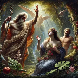 16. Žene povedal: „Veľmi rozmnožím tvoje trápenie a tvoju tehotnosť; s bolesťou budeš rodiť deti; a tvoja túžba bude po tvojom mužovi, ale on bude vládnuť nad tebou.“