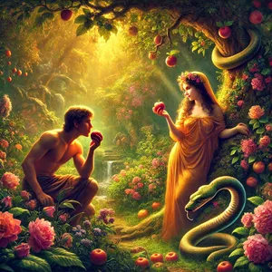 6. A keď žena videla, že strom je dobrý na jedenie a že je príjemný pre oči a strom žiadostivý na získanie múdrosti, vzala z jeho ovocia a jedla; a dala aj svojmu mužovi, ktorý bol s ňou, a on jedol.