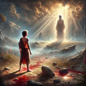 10. Pán povedal: „Čo si to urobil? Hlas krvi tvojho brata volá ku mne zo zeme.