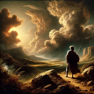 16. Kain odišiel spred Pánovej tváre a usadil sa v krajine Nod, na východ od Edenu.