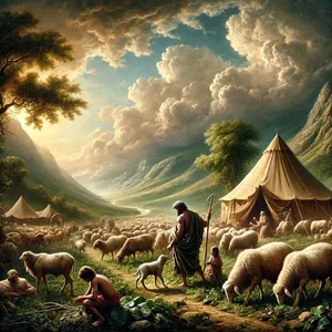 20. Ada porodila Jábala, ktorý bol otcom tých, čo bývajú v stanoch a chovajú dobytok.