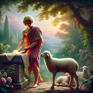 4. Aj Ábel priniesol z prvotín svojho stáda a z ich tuku. Pán zhliadol na Ábela a na jeho obetu,