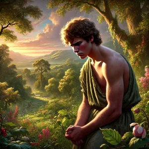 5. ale na Kaina a na jeho obetu nezhliadol. Kain sa veľmi rozhneval a jeho tvár bola zronená.