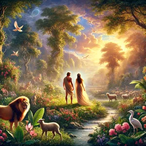 2. Stvoril ich ako muža a ženu a požehnal ich, a dal im meno človek v deň, keď boli stvorení.