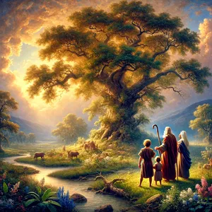 32. A Noach mal 500 rokov a splodil Sema, Cháma a Jafeta.