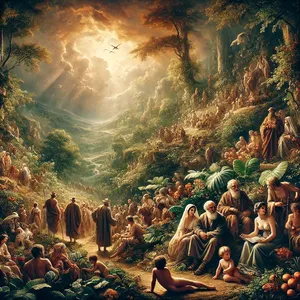 1. Keď sa ľudia začali na zemi množiť a narodili sa im dcéry,