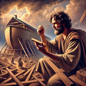 16. Sprav korábu strechu a urob otvor na lakeť odhora; dvere korába daj na bok a urob dolné, druhé a tretie poschodie.