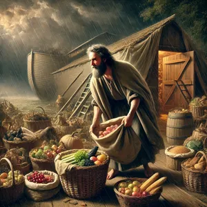 21. Ty si vezmi zo všetkého, čo sa je, a zober si toho do zásoby; bude to tebe i im na pokrm.“