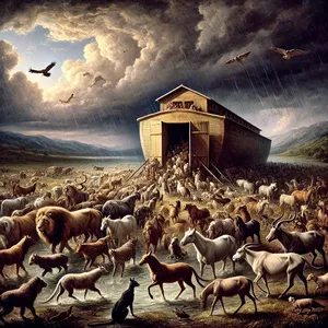 14. oni a všetky divé zvieratá podľa svojho druhu, všetok dobytok podľa svojho druhu, všetky plazy, čo sa plazia po zemi, podľa svojho druhu a všetko vtáctvo podľa svojho druhu, všetky vtáky a všetky okrídlené tvory.