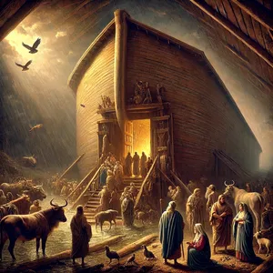 5. Nóach urobil všetko, čo mu prikázal Hospodin.