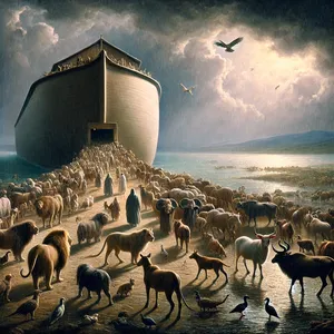 8. Z čistých zvierat a z nečistých zvierat, z vtákov a zo všetkých tvorov, čo sa hýbu na zemi,