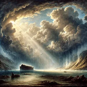 2. Zatvorili sa pramene hlbiny a nebeské otvory a zastavil sa dážď z neba.