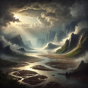 3. Vody sa pozvoľna vracali zo zeme a po sto päťdesiatich dňoch vody ubudlo.