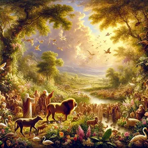 7. A vy, ploďte a množte sa, rozhojňujte sa na zemi a rozmnožujte sa na nej.